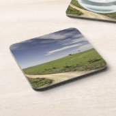 Dessous-de-verre Chemin d'exploitation tortillant entre les champs (Côté gauche)