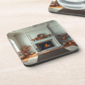 Dessous-de-verre Cheminée cosy (Côté gauche)