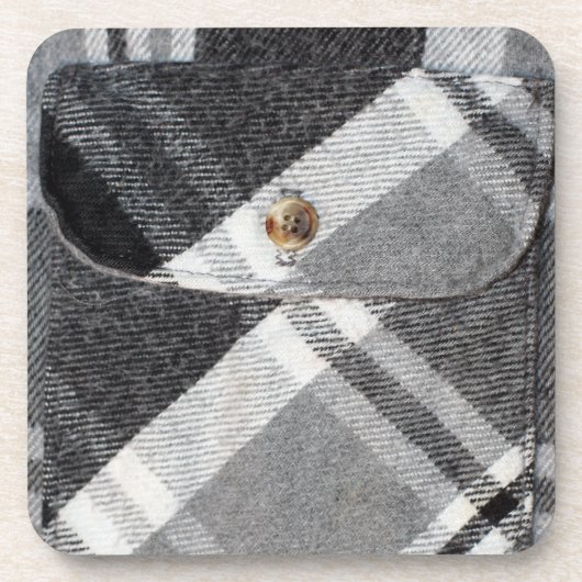 Dessous-de-verre Chemise Plaid (Devant)