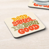 Dessous-de-verre Cher Père Noël, j'ai été bon design (Côté gauche)