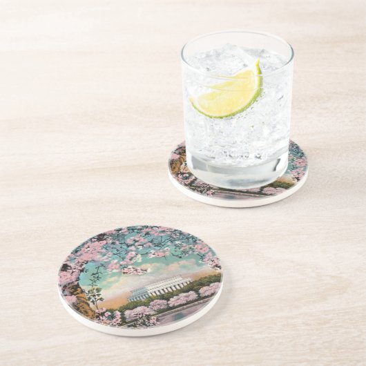 Dessous de verre Cherry Blossoms (Côté)