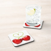 Dessous-de-verre Cherry Heart (Côté Droit)