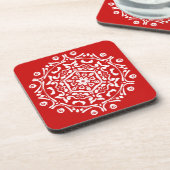 Dessous-de-verre Cherry Mandala (Côté gauche)