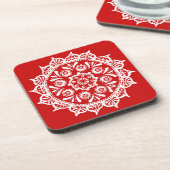 Dessous-de-verre Cherry Mandala (Côté gauche)