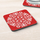 Dessous-de-verre Cherry Mandala (Côté gauche)