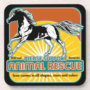 Dessous-de-verre Cheval animal de délivrance