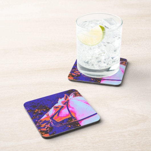 DESSOUS-DE-VERRE CHEVAL BLANC (Côté Droit)