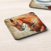 Dessous-de-verre Cheval de l'Ouest (Côté gauche)