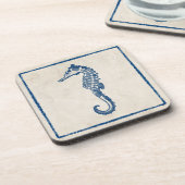 Dessous-de-verre Cheval de mer Vintage (Côté gauche)