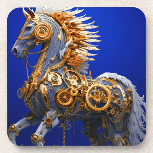Dessous-de-verre Cheval de vapeur (Devant)
