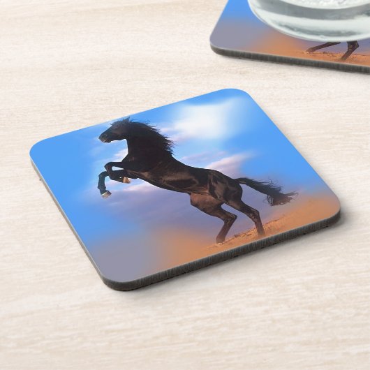 Dessous-de-verre Cheval d'élevage (Côté gauche)