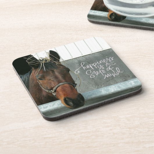 Dessous-de-verre Cheval du Bonheur (Côté gauche)