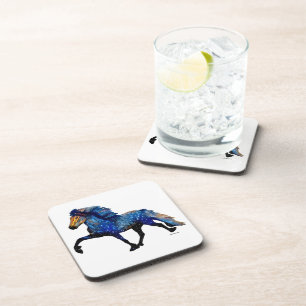 Dessous-de-verre Cheval islandais Stary Night