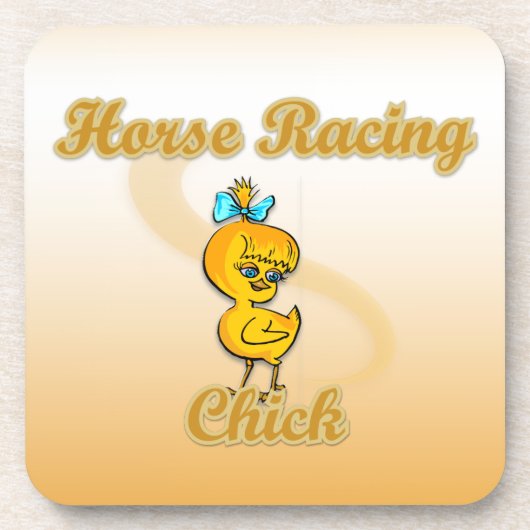 Dessous-de-verre Cheval Racing Chick (Devant)