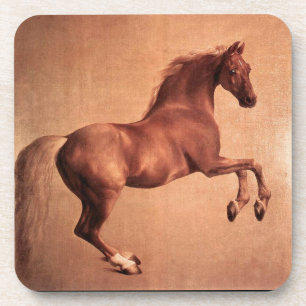 DESSOUS-DE-VERRE CHEVAL ROUGE