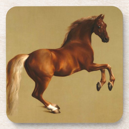 DESSOUS-DE-VERRE CHEVAL ROUGE (Devant)