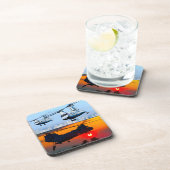 DESSOUS-DE-VERRE CHEVALIER DE MER CH-46E (Côté Droit)