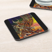 DESSOUS-DE-VERRE CHEVALIER SOMBRE (Côté gauche)