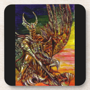 DESSOUS-DE-VERRE CHEVALIER SOMBRE