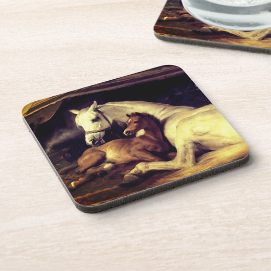 Dessous-de-verre Chevaux d'atterrisseur (Côté gauche)