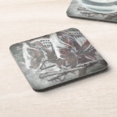 Dessous-de-verre Chevaux de travail (Côté gauche)