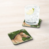 Dessous-de-verre Chevaux d'imaginaire : Fleurs (Côté Droit)