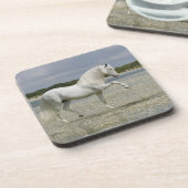 Dessous-de-verre Chevaux d'imaginaire : Seigneur du lac (Côté gauche)