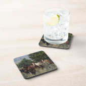 Dessous-de-verre Chevaux sauvages 2 de mustang (Côté Droit)