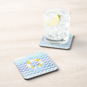 Dessous-de-verre chevron de PixDezines/nautique/aquarelle (Côté Droit)