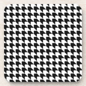 Dessous-de-verre Chevron noir n blanc (Devant)