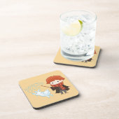 Dessous-de-verre Chibi Ron Weasley Patronus (Côté Droit)