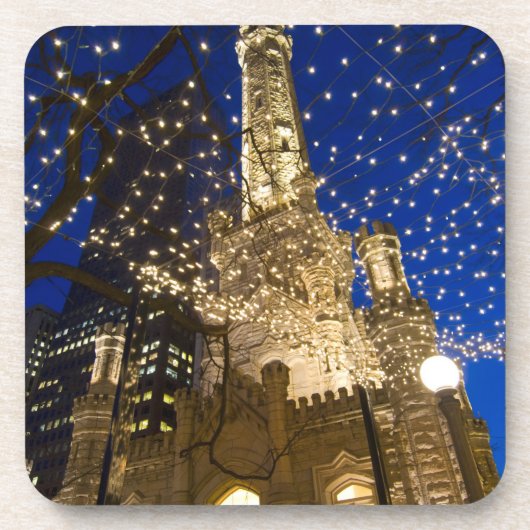 Dessous-de-verre Chicago à Noël (Devant)