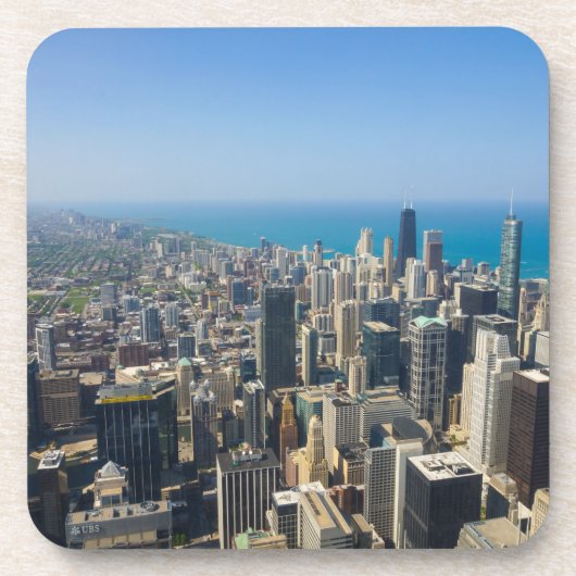 Dessous-de-verre Chicago d'en haut (Devant)