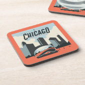 Dessous-de-verre Chicago, Illinois | Millennium Park (Côté gauche)