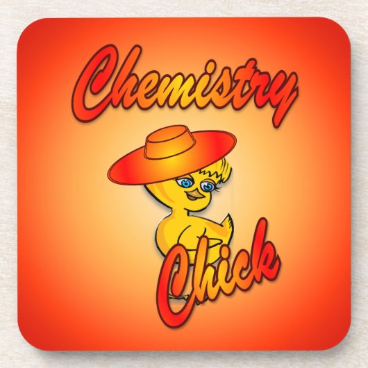 Dessous-de-verre Chick de chimie #5 (Devant)