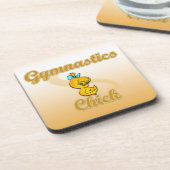 Dessous-de-verre Chick de gymnastique (Côté gauche)