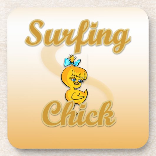 Dessous-de-verre Chick surf (Devant)