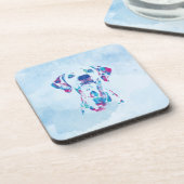 Dessous-de-verre Chien (Côté gauche)