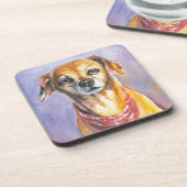 Dessous-de-verre Chien 2 (Côté gauche)