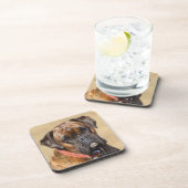 Dessous-de-verre Chien Brindle de boxeur (Côté Droit)