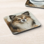 Dessous-de-verre Chien chihuahua, Chien chiot, long et lourd (Côté gauche)