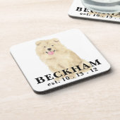 Dessous-de-verre Chien Chow Chow Personnalisé (Côté gauche)