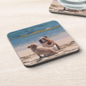 Dessous-de-verre Chien de plage sablonneuse (Côté gauche)
