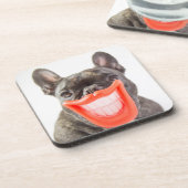 Dessous-de-verre Chien de sourire des images | A de Getty (Côté gauche)