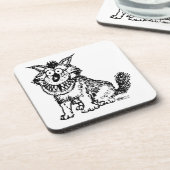 Dessous-de-verre Chien fou (Côté gauche)