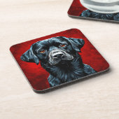 Dessous-de-verre Chien labrador mignon (Côté gauche)
