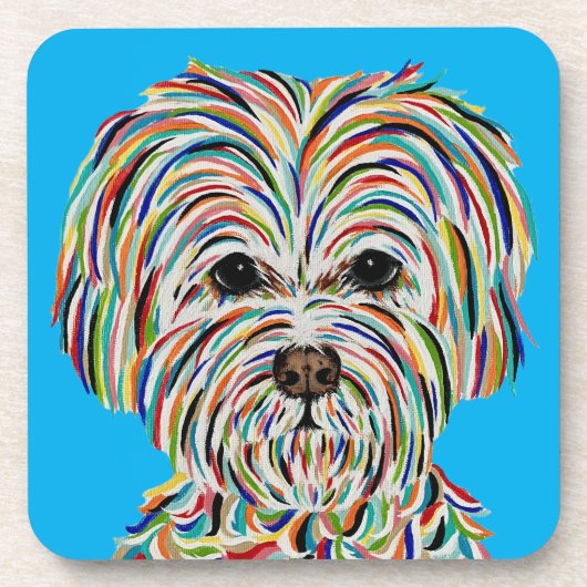 DESSOUS DE VERRE CHIEN MIGNON (Devant)