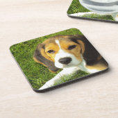 Dessous-de-verre Chien mignon (Côté gauche)