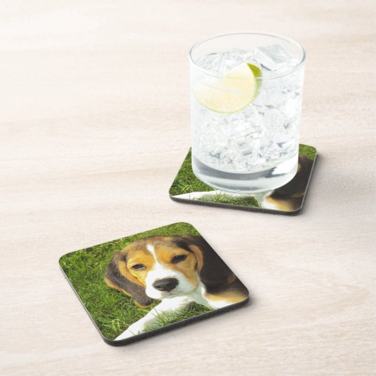 Dessous-de-verre Chien mignon (Côté Droit)