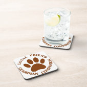 Dessous-de-verre Chien Paw Loyal Friend (Côté Droit)